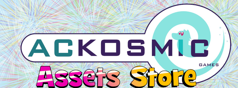 ACKOSMIC Assets Store Fixed Banner Image