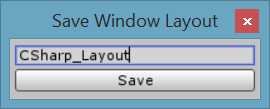 Unity Tutorial. Unity Editor Layout button Image from Ackosmic Games