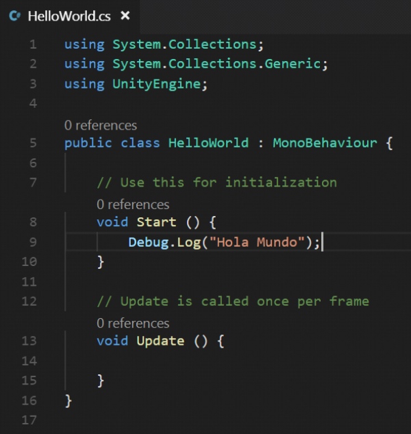 Unity Tutorial. C Sharp (C#). Unity Visual Studio Code Image from Ackosmic Games