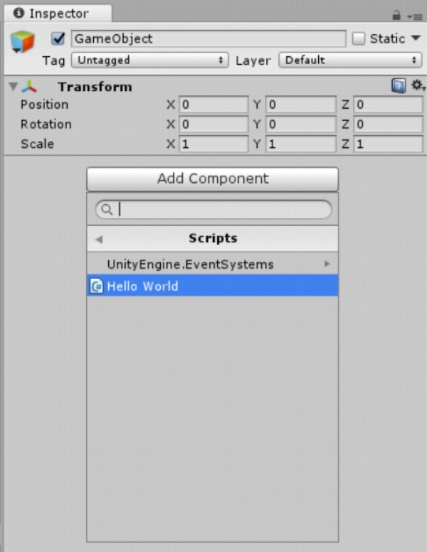 Unity Tutorial. C Sharp (C#). Unity Editor Interface Image from Ackosmic Games