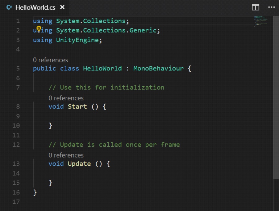 how to use visual studio code with unity