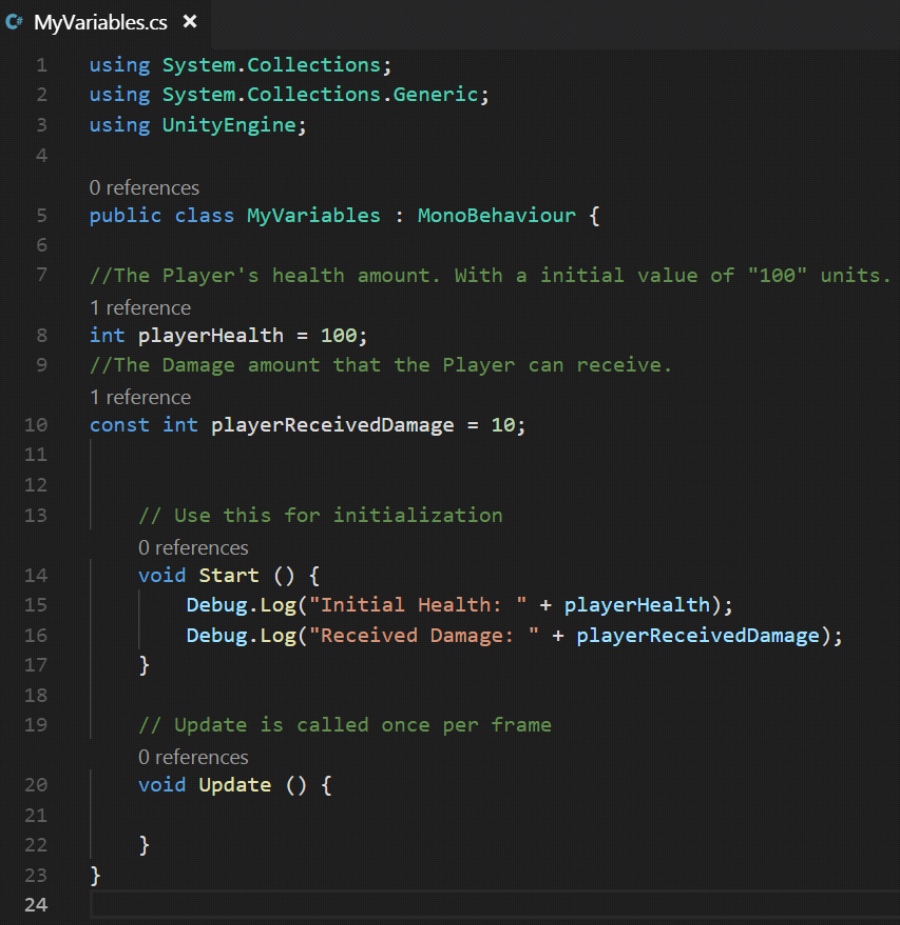 Void scripts. Unity c#. Типы данных в c# Unity. List String Unity.