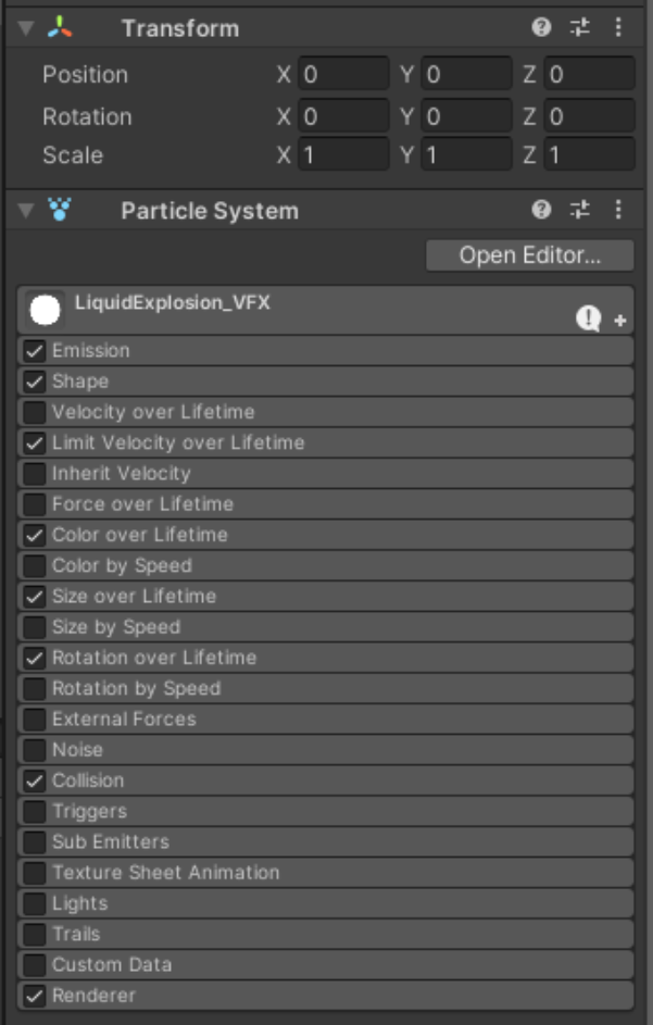 Tutorial de Unity para Principiantes. Crea tur propios efectos especiales 2D. Imagen de Ackosmic Games.