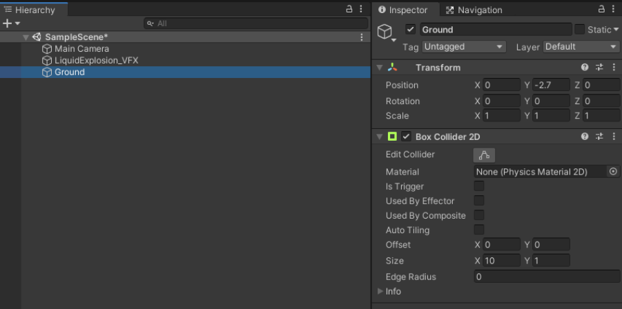 Tutorial de Unity para Principiantes. Crea tur propios efectos especiales 2D. Imagen de Ackosmic Games.