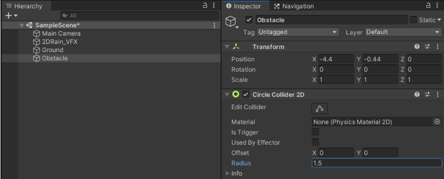 Tutorial de Unity para Principiantes. Crea tur propios efectos especiales 2D. Imagen de Ackosmic Games.